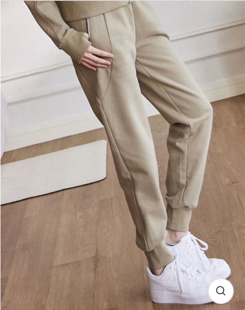 YOMOMENT スウェットフルジップパーカー&スウェットパンツセット