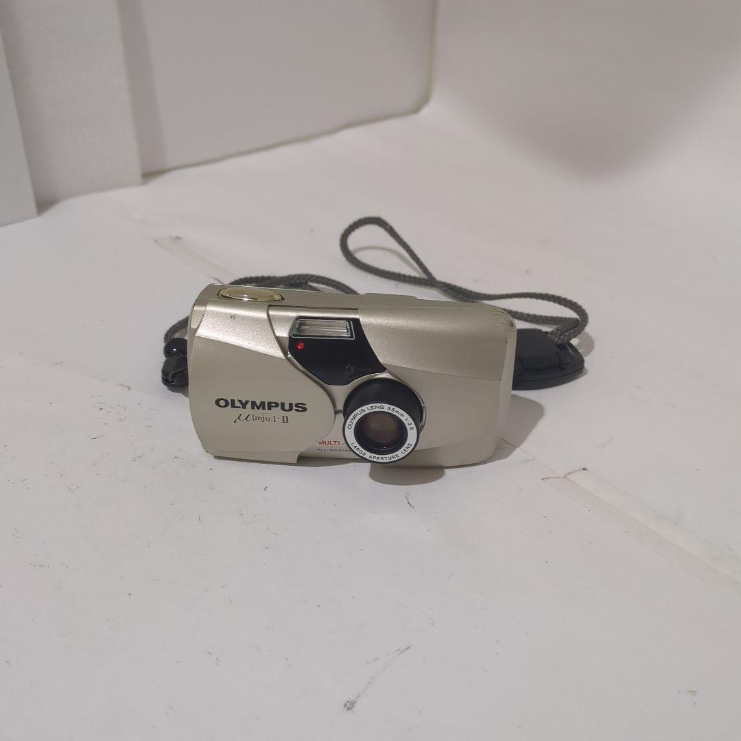 ケ*ウ様 Olympus　μmju II フィルムカメラ　動作未確認　故障品