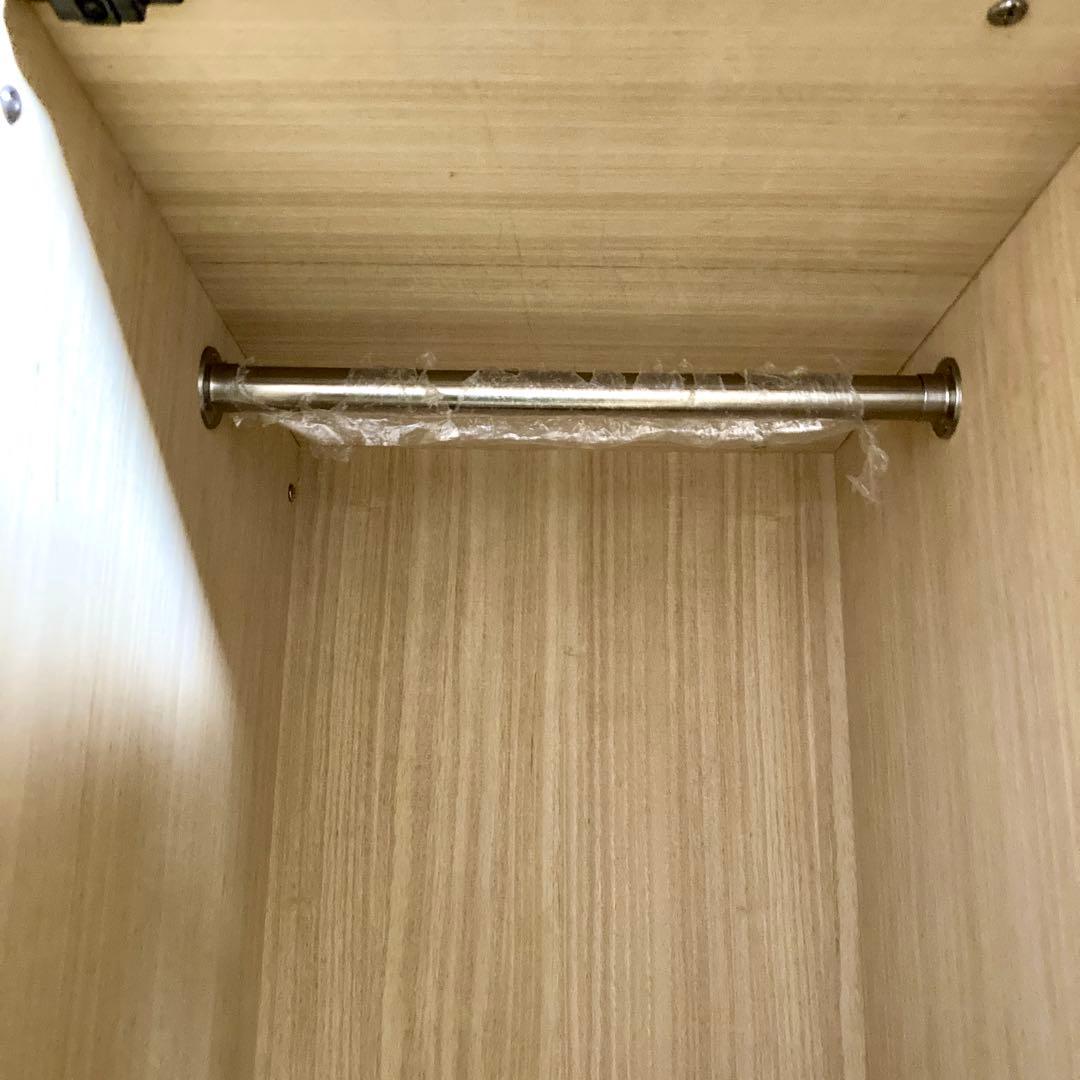 【送料込✨】タンス 箪笥 2ドア クローゼット ムク材 天然木