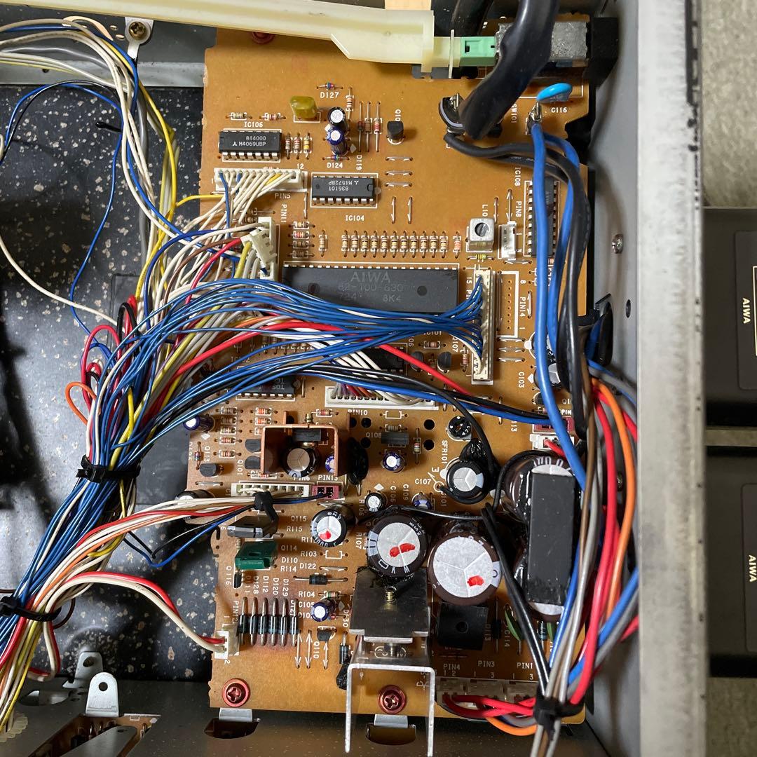 AIWA EXCELIA XK-009 ステレオカセットデッキ ジャンク品