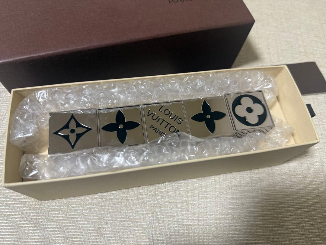 【非販売品】LOUIS VUITTON ノベルティ メタル製キューブゲーム未使用