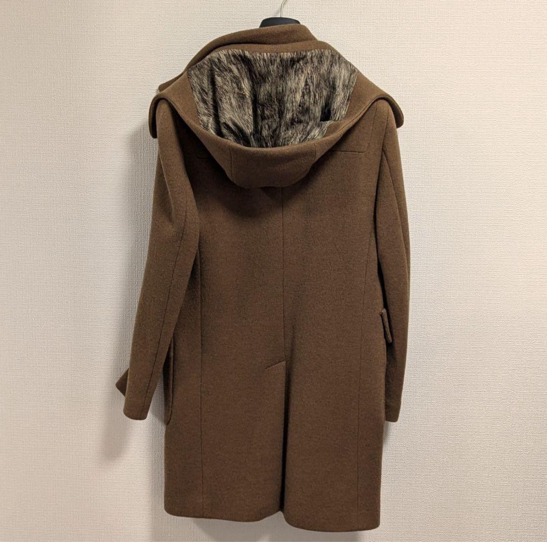 【ETRO ウルフ柄チェスターコート】メンズ　エトロ 48