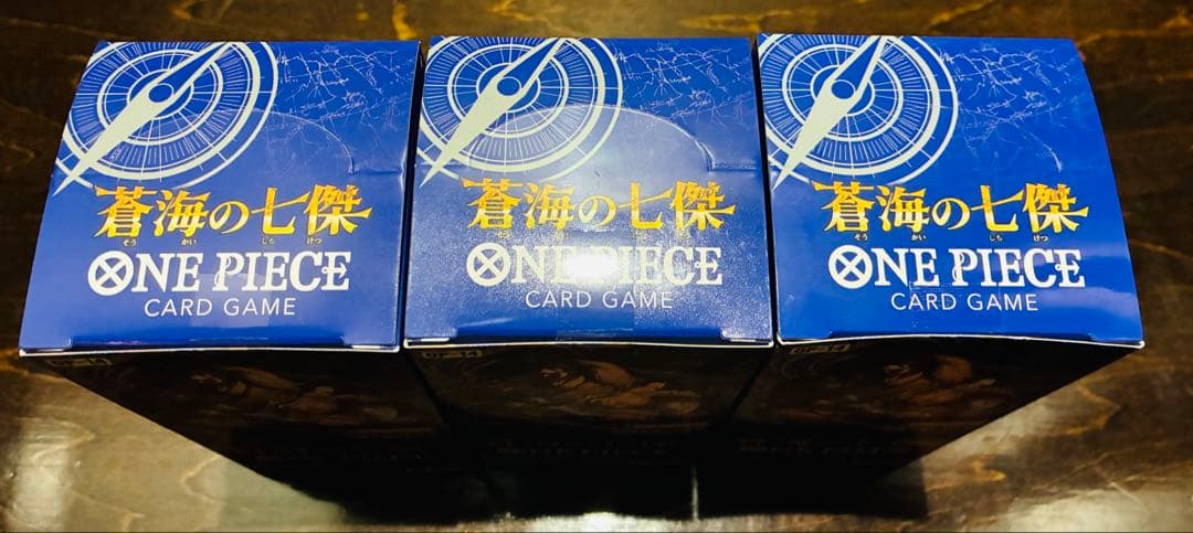 ❗️新品未開封テープ付き❗️ONE PIECE 蒼海の七傑3BOX