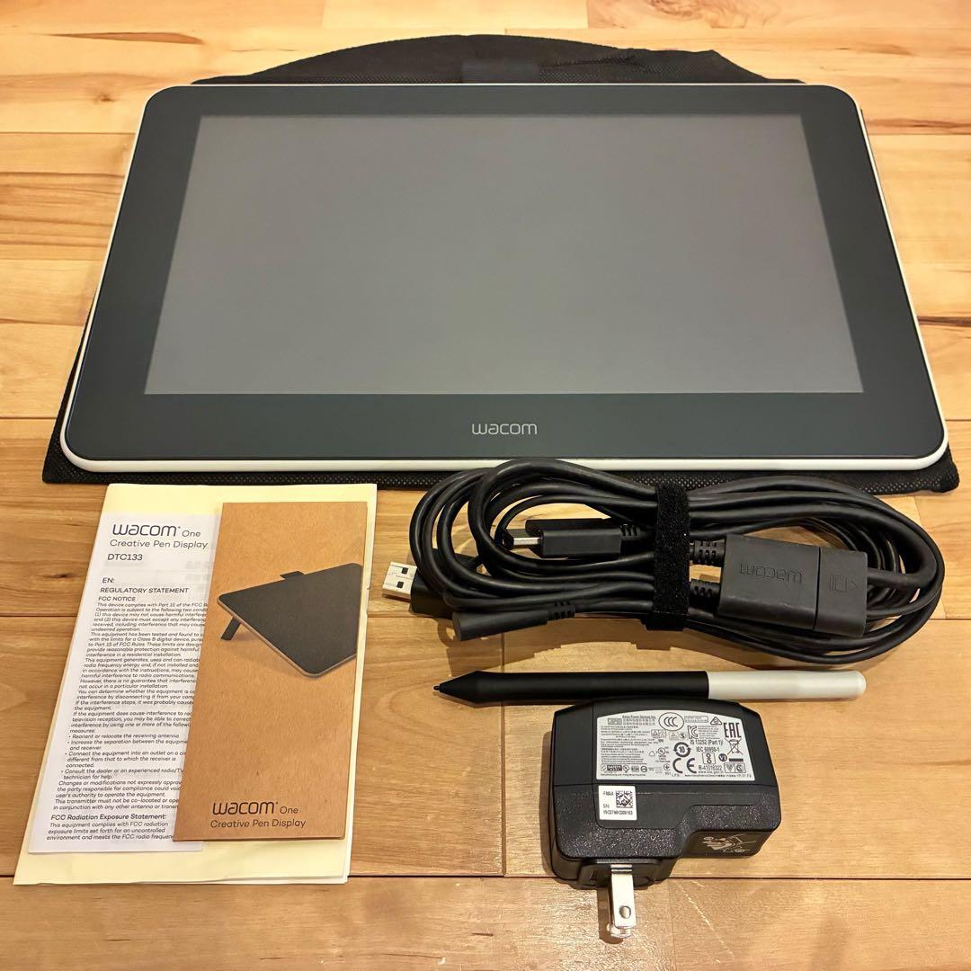 美品‼️wacom one DTC133 液タブ ワコムワン