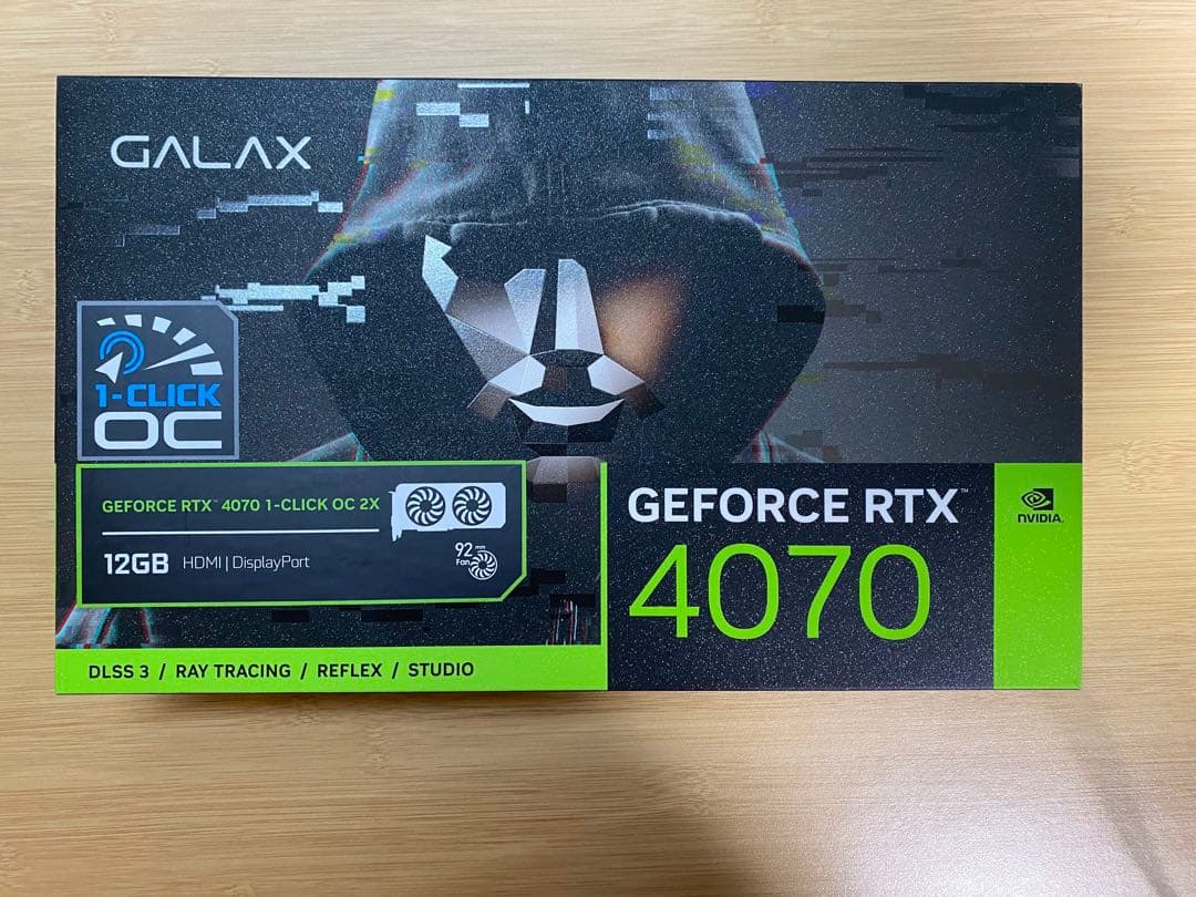 グラフィックボード・グラボ・ビデオカード GALAX GeForce RTX 4070 12GB