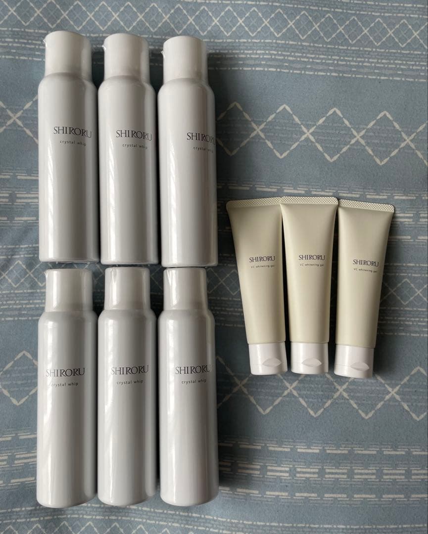 ぽ*ら様 【新品未使用】SHIRORU クリスタルホイップ＆ホワイトニングゲル