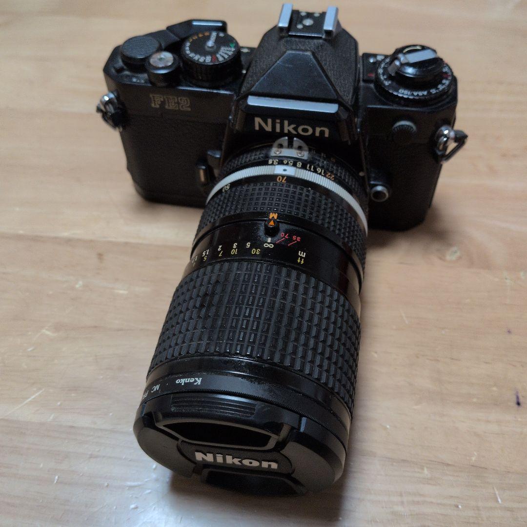 【ジャンク品】Nikon FE2 一眼レフカメラ レンズ付き