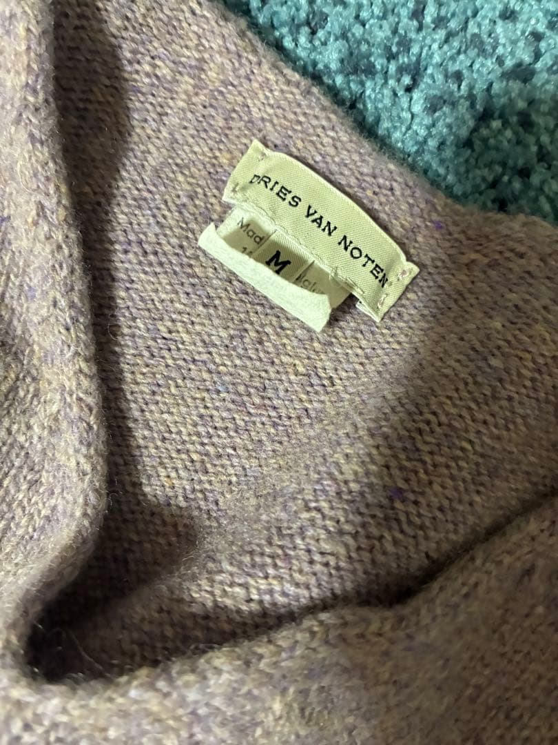 DRIES VAN NOTEN Vネック＆クルーネックニットセーター2枚セット