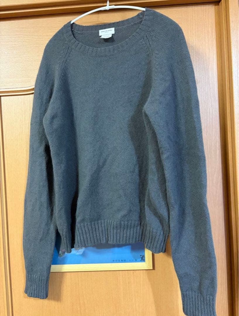 DRIES VAN NOTEN Vネック＆クルーネックニットセーター2枚セット