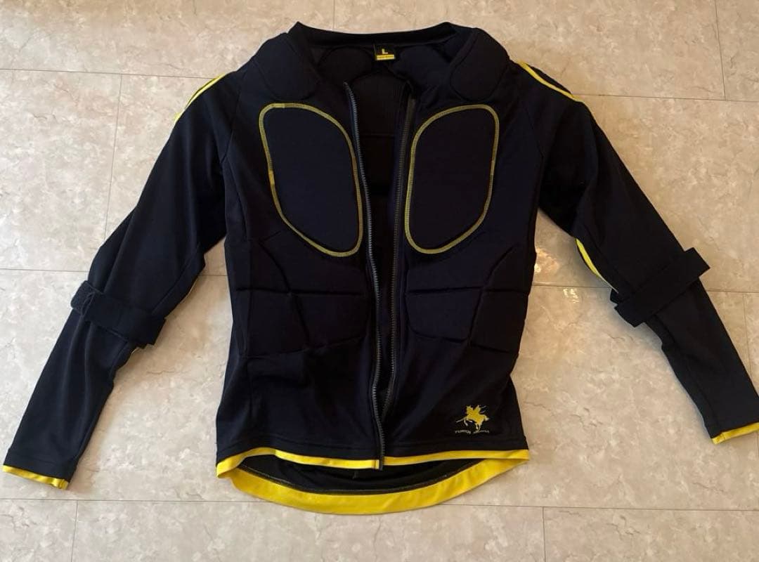 YOROI MUSHA　プロテクター　Lサイズ　ブラック　メンズ