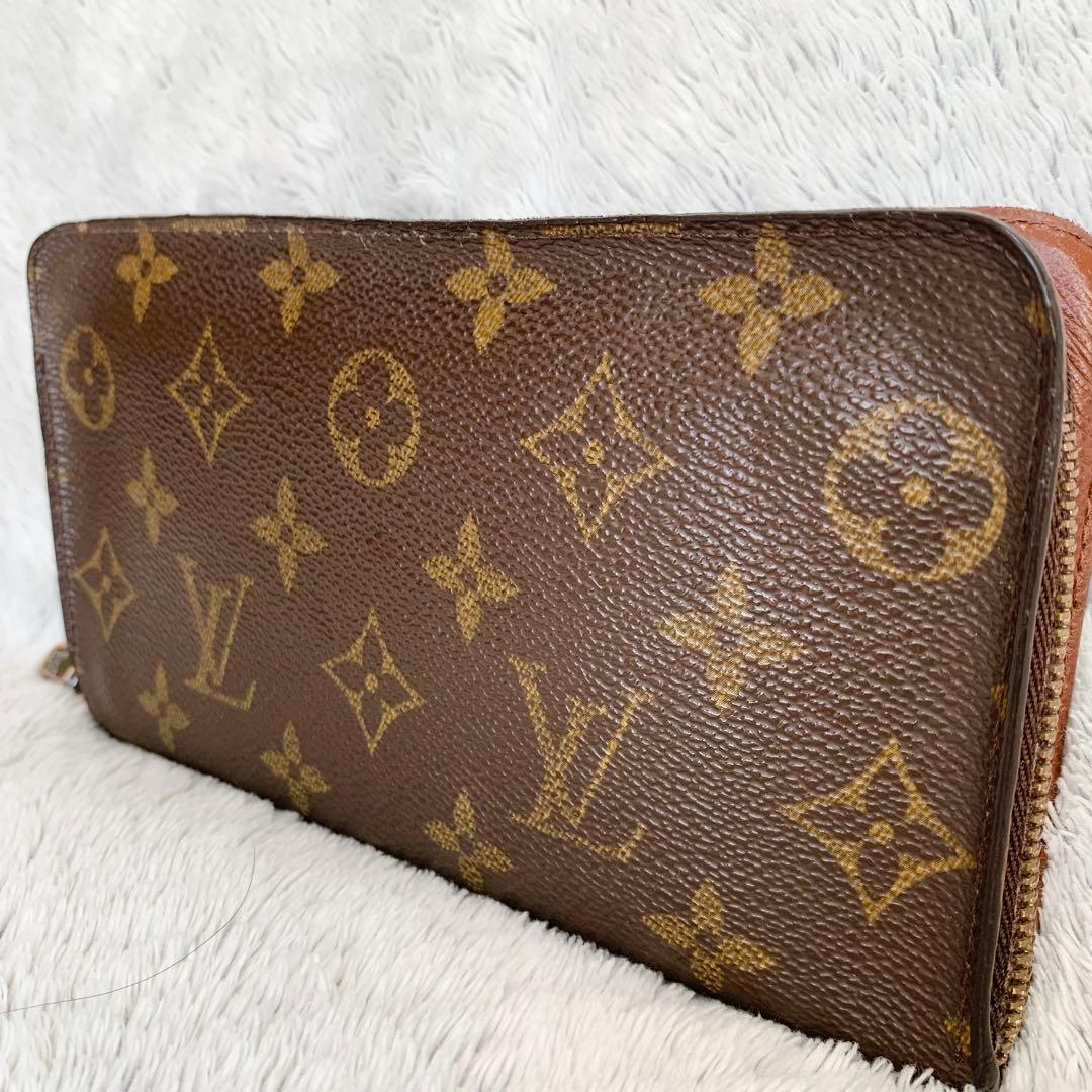 ルイヴィトン 財布 モノグラム ポルトモネ ジップ 長財布　#Z1