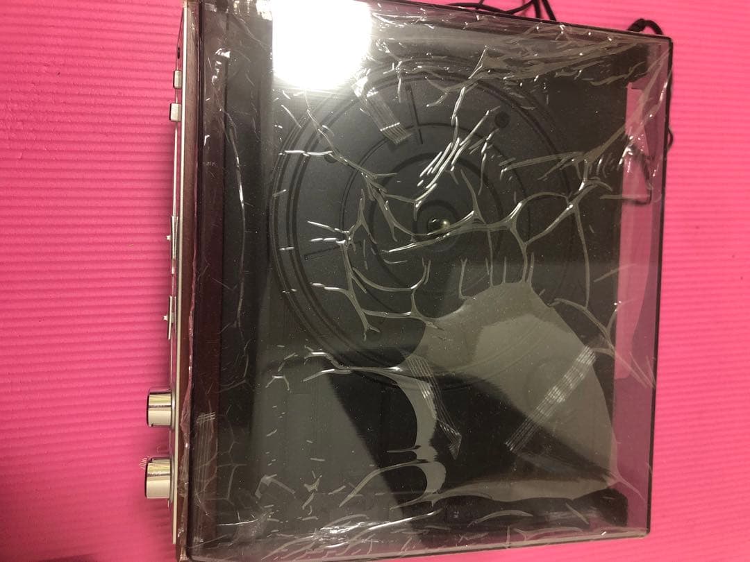 とうしょう TT-386W レコード、カセット、ラジオプレーヤー