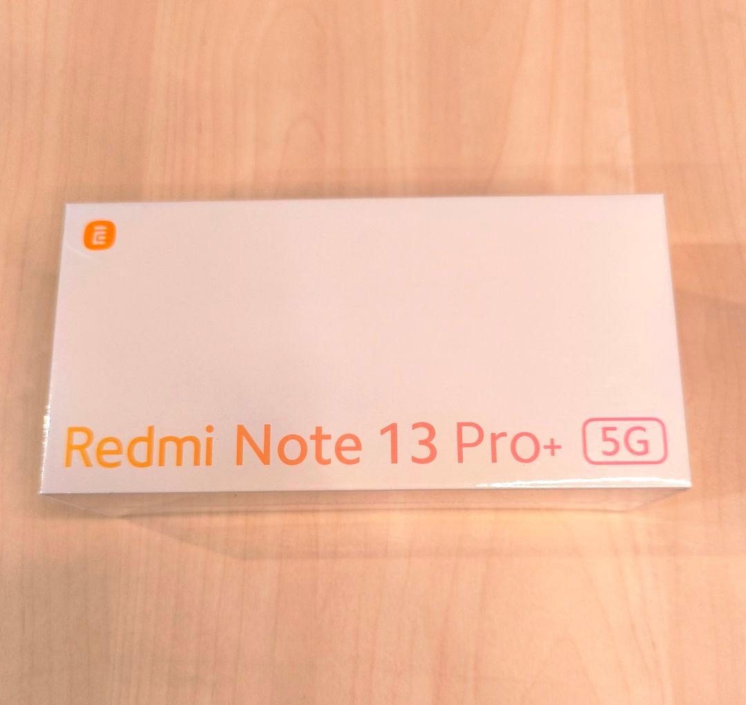 シャオミ Redmi Note 13 Pro+ 5G　ムーンライトホワイト