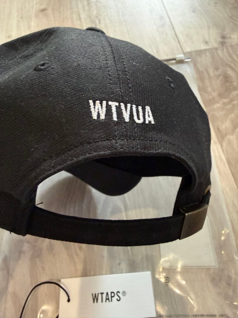 WTAPS ブラック キャップ T-6M 02