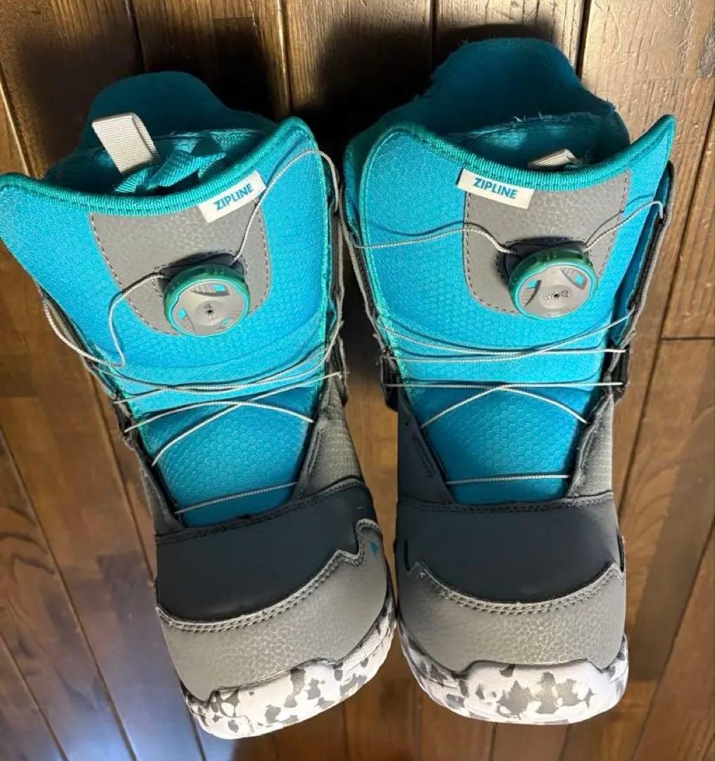 バートン　ZIPLINE BOA ユース 23.0cm　スノーボードブーツ