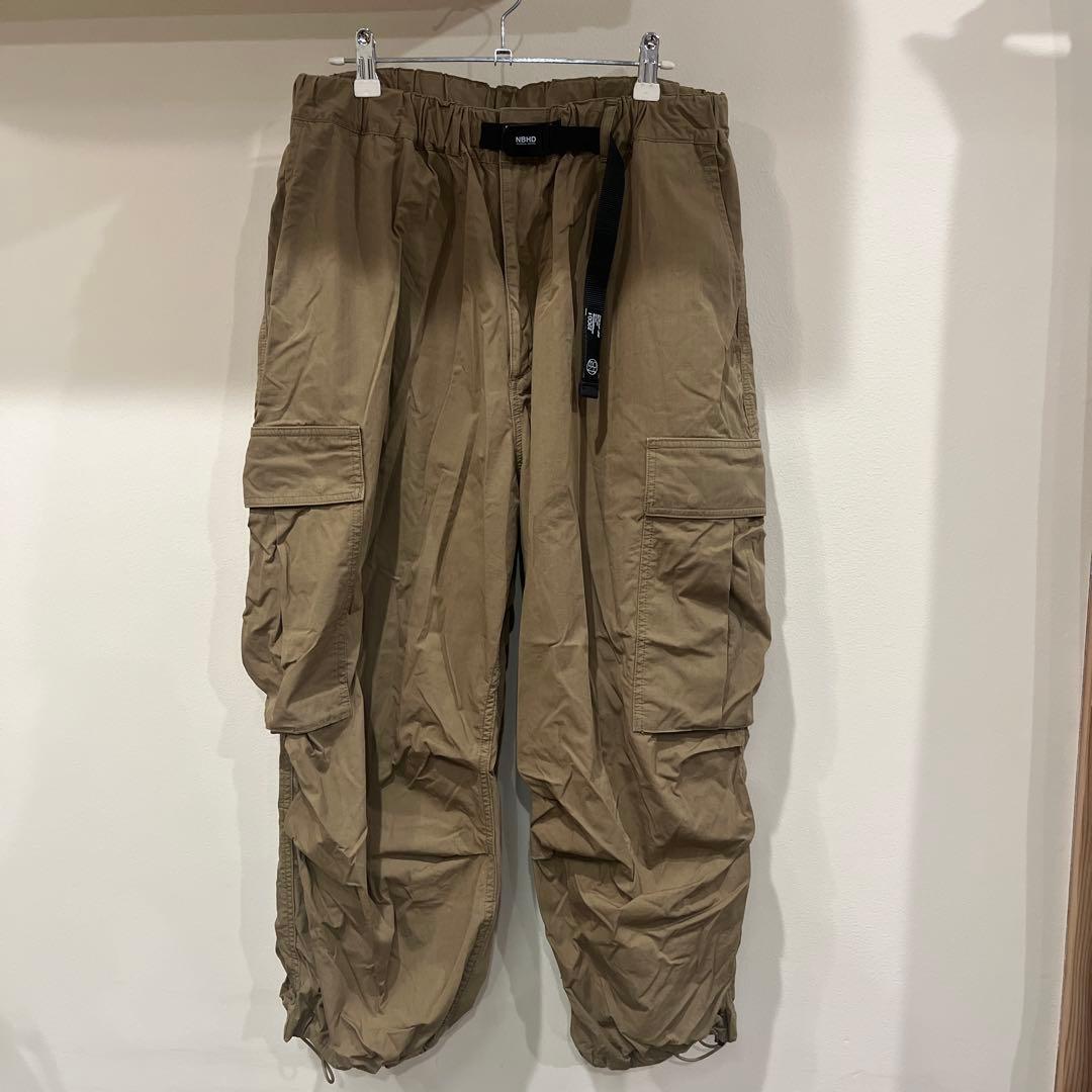 NEIGHBORHOOD カーゴパンツ カーキブラウン