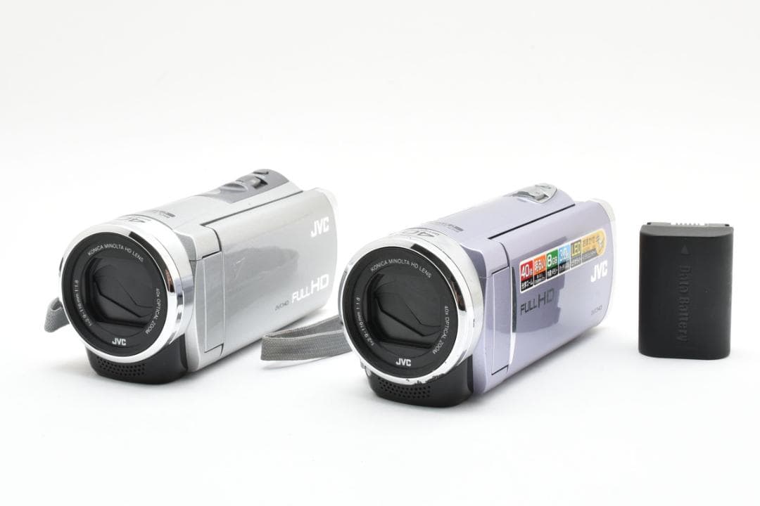 JVC ビデオカメラ 2台セット ① GZ-E225 ② GZ-HM33