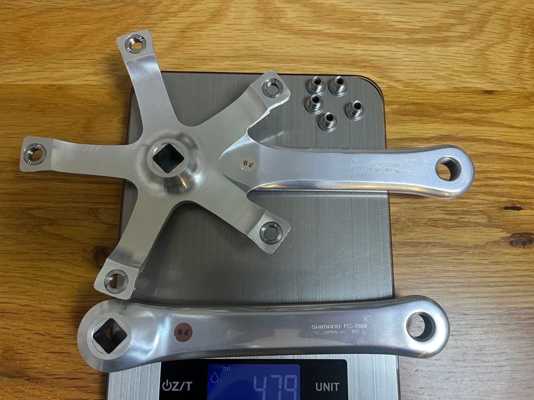 パーツ DURA-ACE FC-7600 165MM NJS