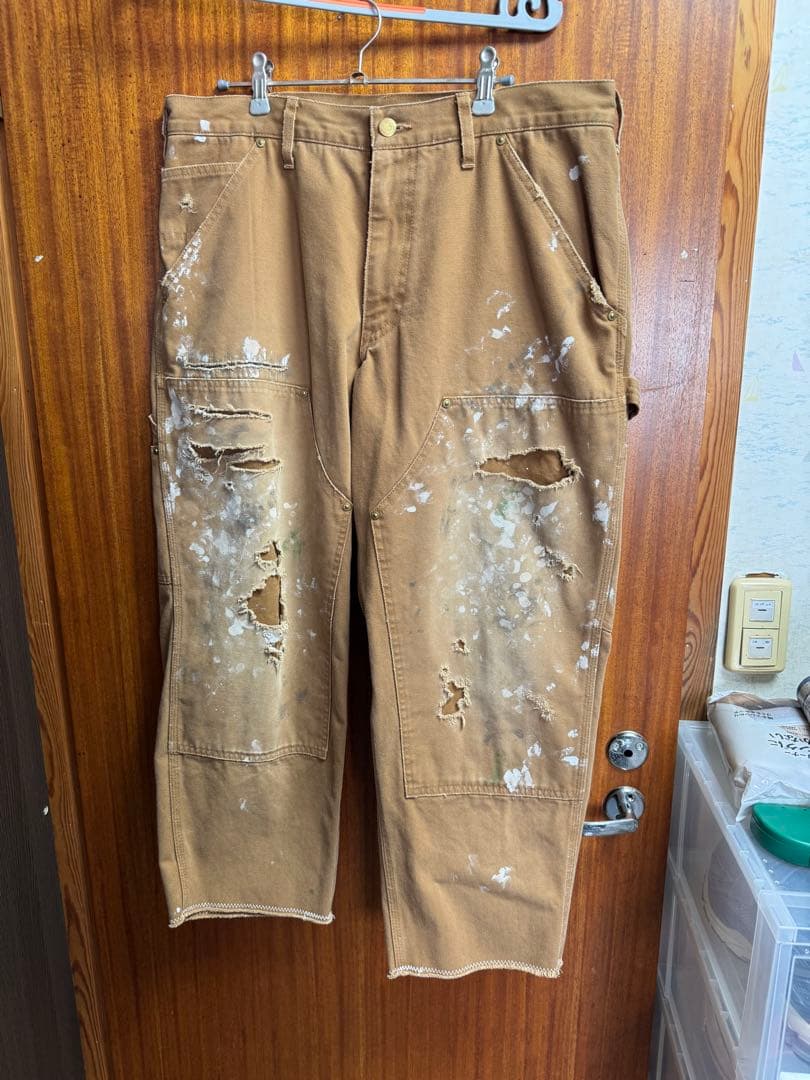 kolor コットンダックパンツ　カラー　サイズ3