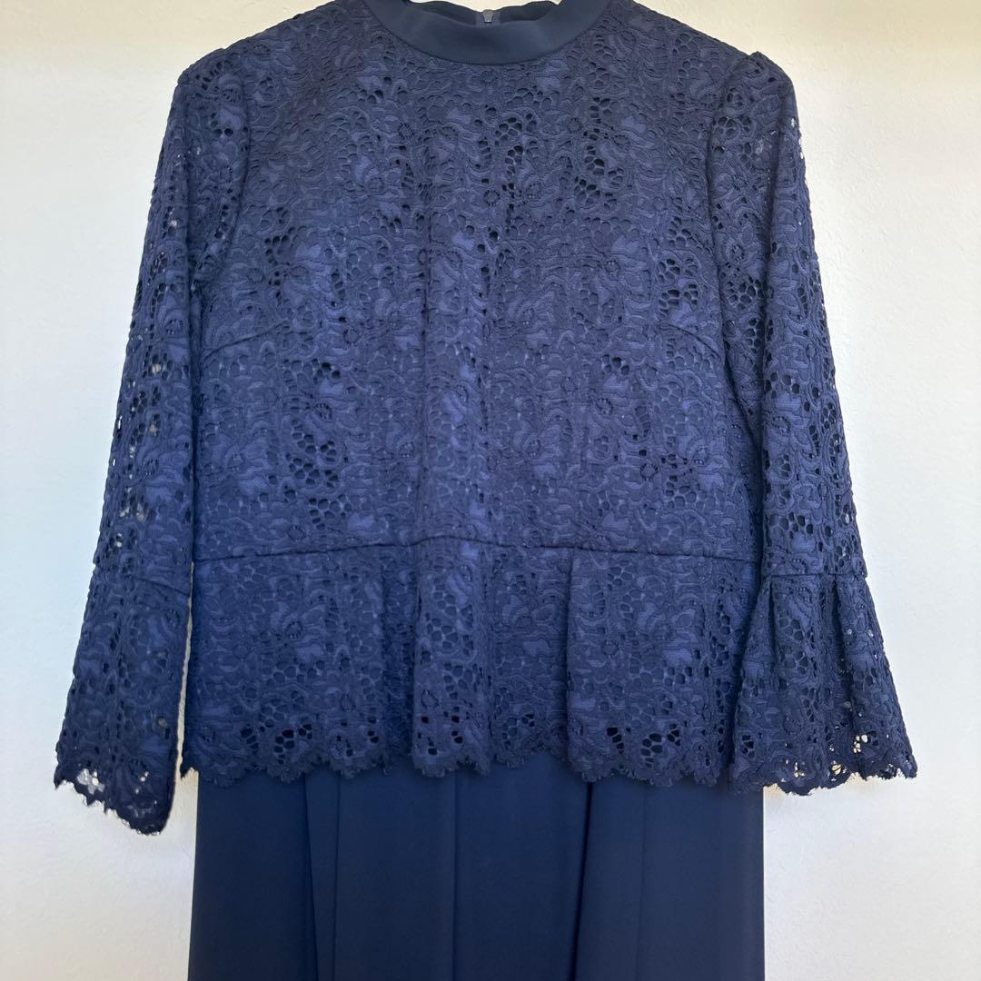 【未使用】東京イギンドレス　13号　フォーマル服　コサージュ　2連ネックレス付き