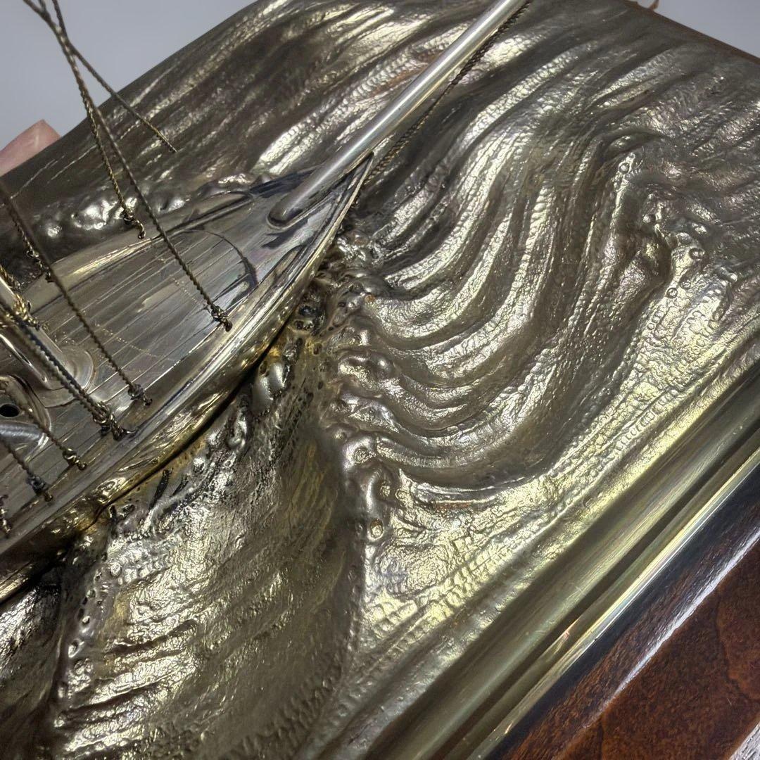 た*く様 銀製 ヨット スターリングシルバー Sterling 帆船模型 昭和レ