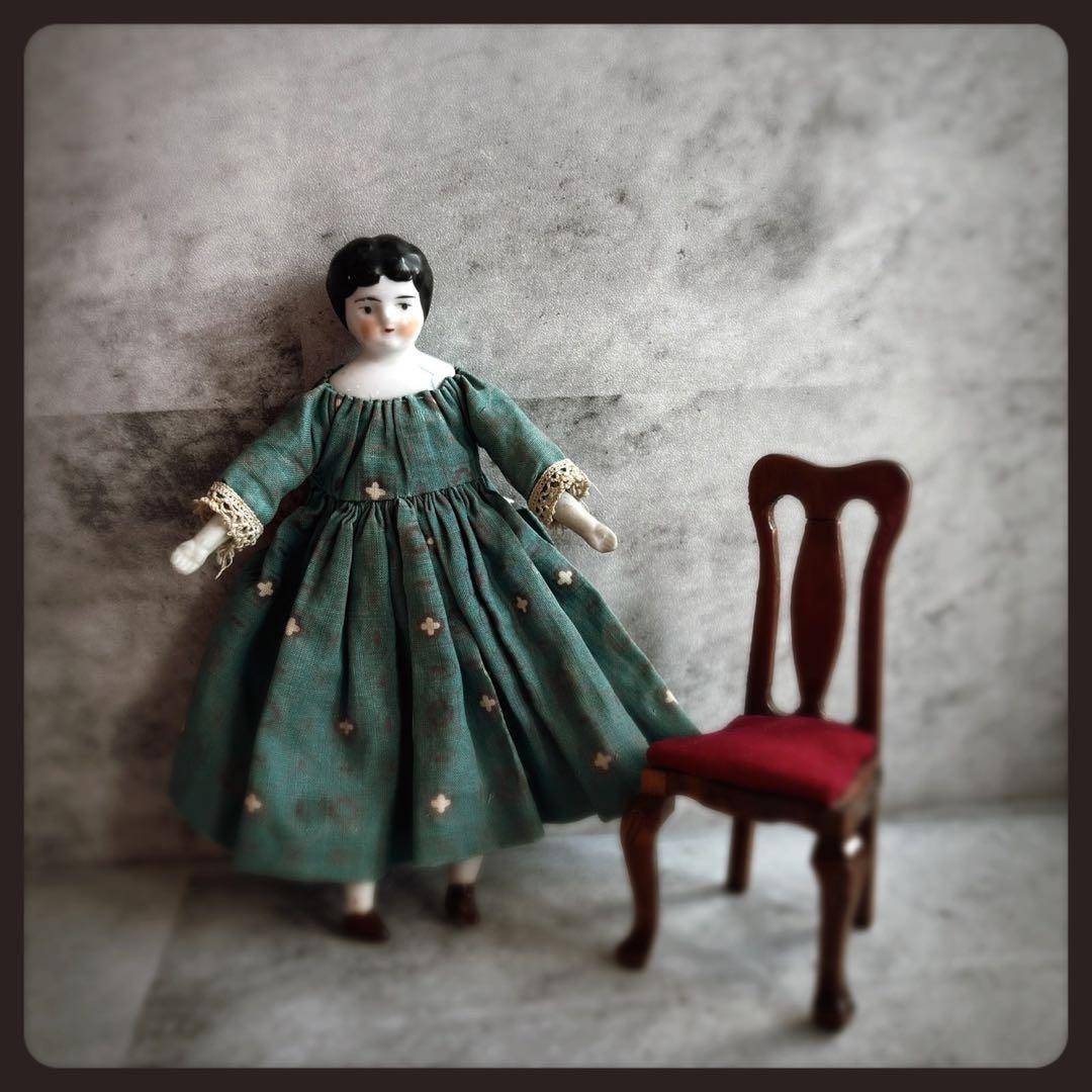 ご確認用　アンティーク チャイナヘッドドール　 ビスクドール