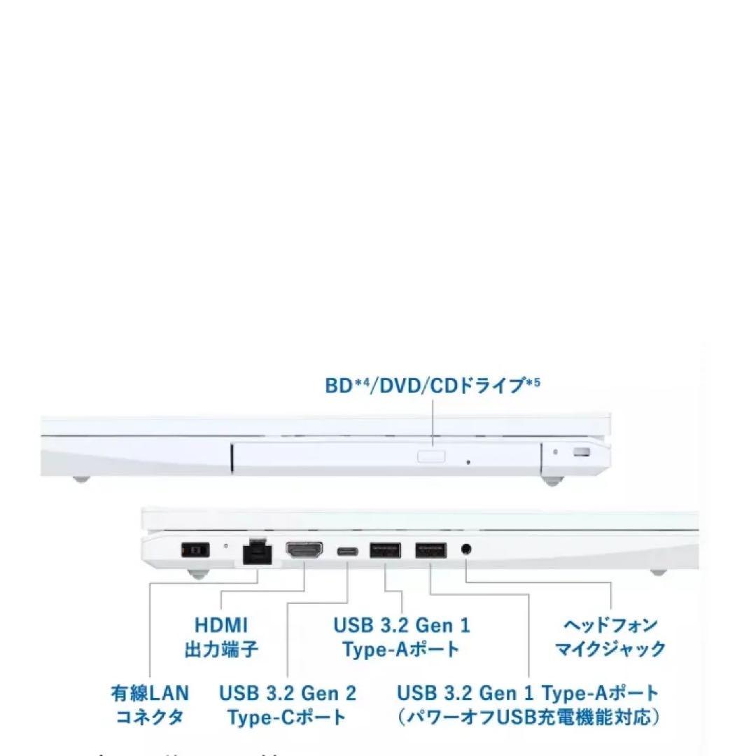 美品NEC LaVie Direct 2024年製 (新品M.2SSSD1TB)
