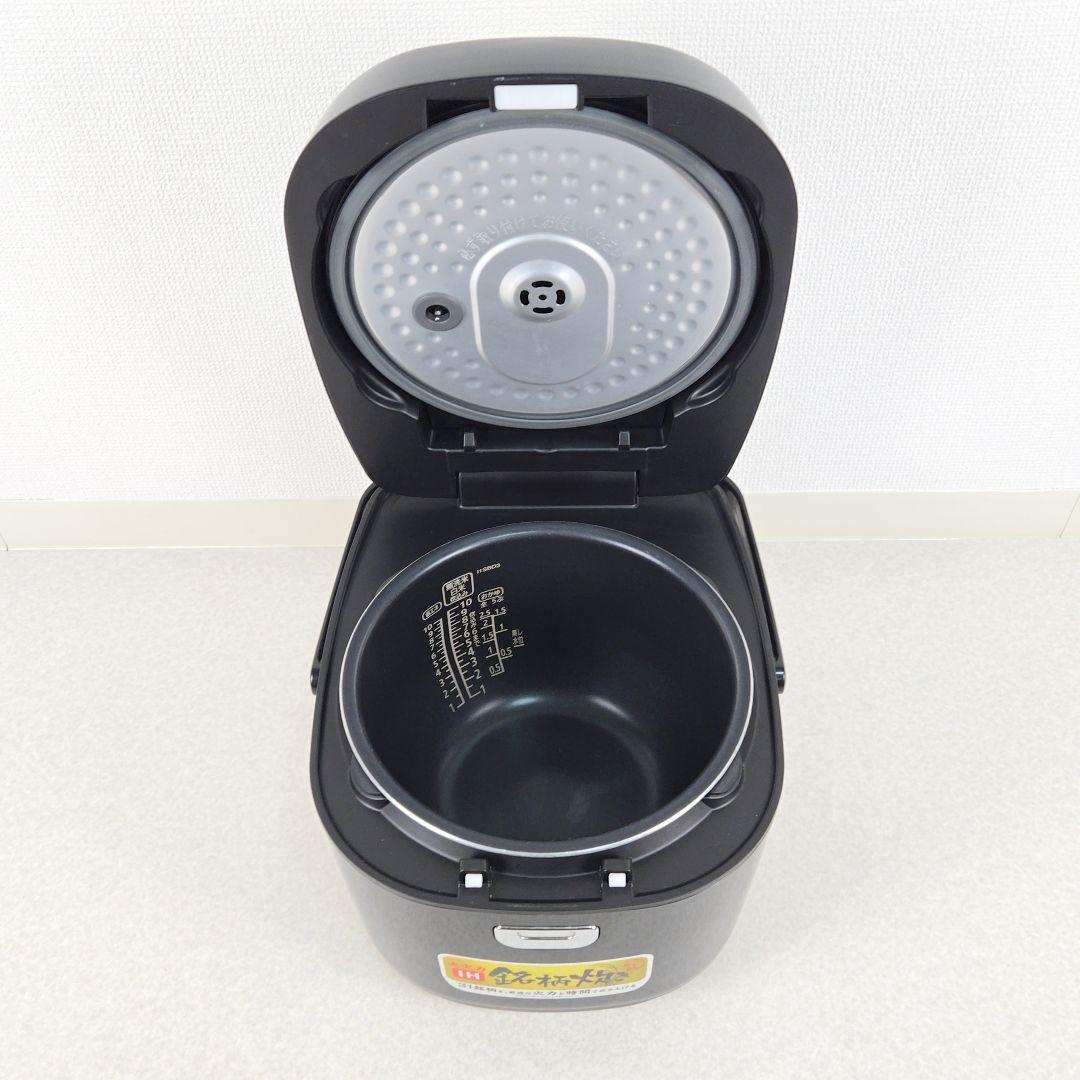 【美品】アイリスオーヤマ IH炊飯器 10合 一升 RC-IE10-B 銘柄炊き