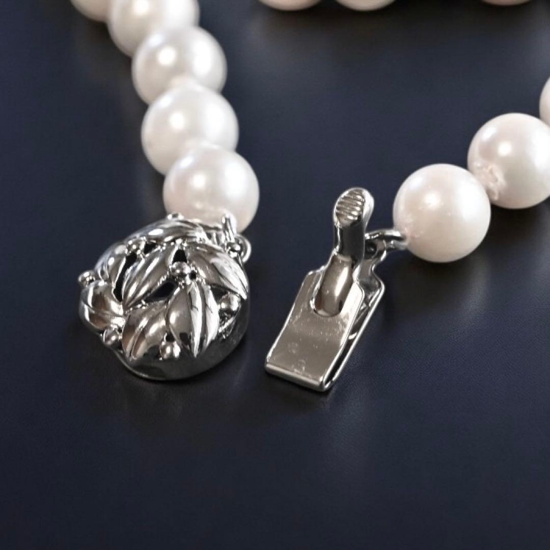 【最高峰】アコヤ　ロング　120cm パール　ネックレス　本真珠　3連