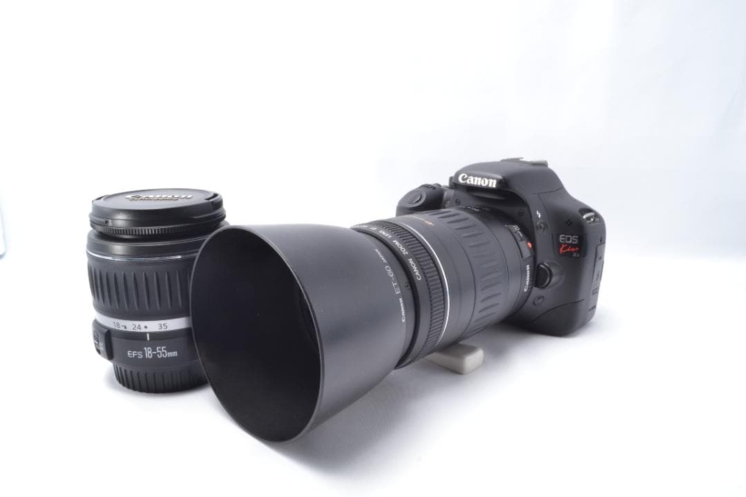 Wレンズセット！Canon Kiss X4 充実のセット内容 初期不良保障