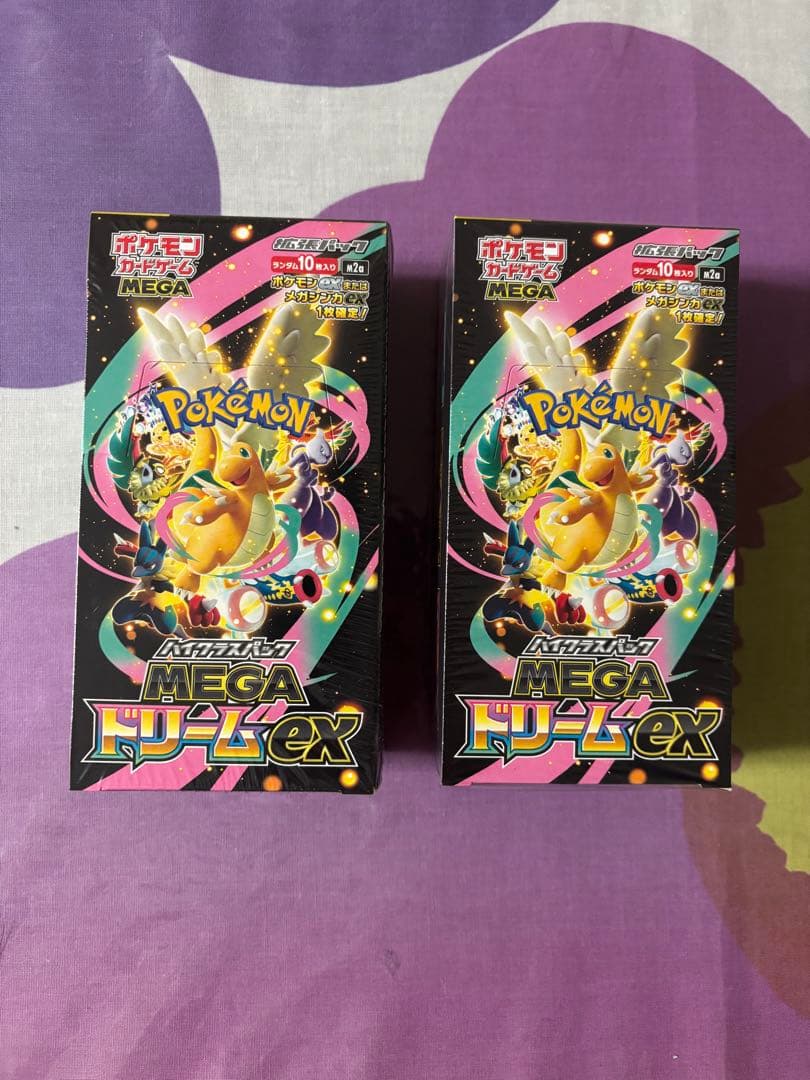 ポケモンカードゲーム MEGAドリームEX 2BOX
