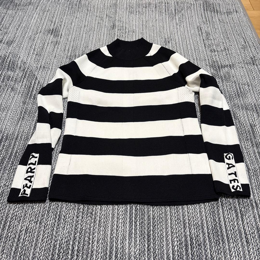 パーリーゲイツ　ボーダーニット　美品　サイズ2