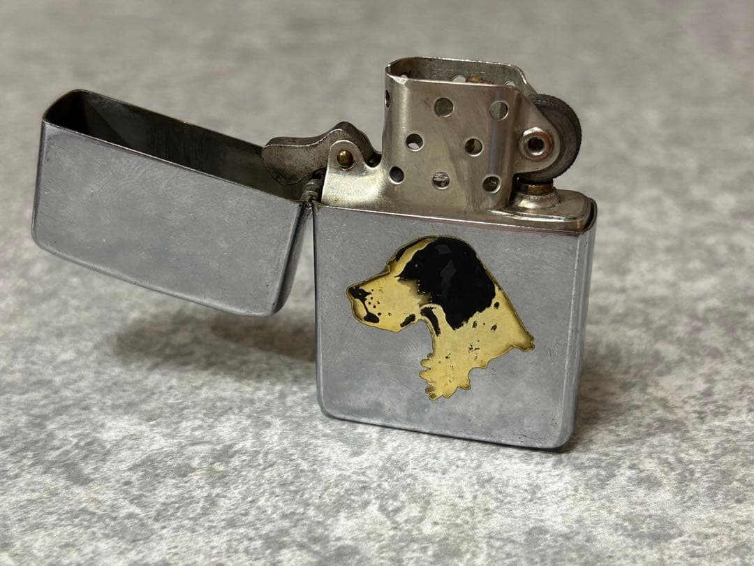 ビンテージzippo タウン&カントリー セッター犬 1949年-1951年