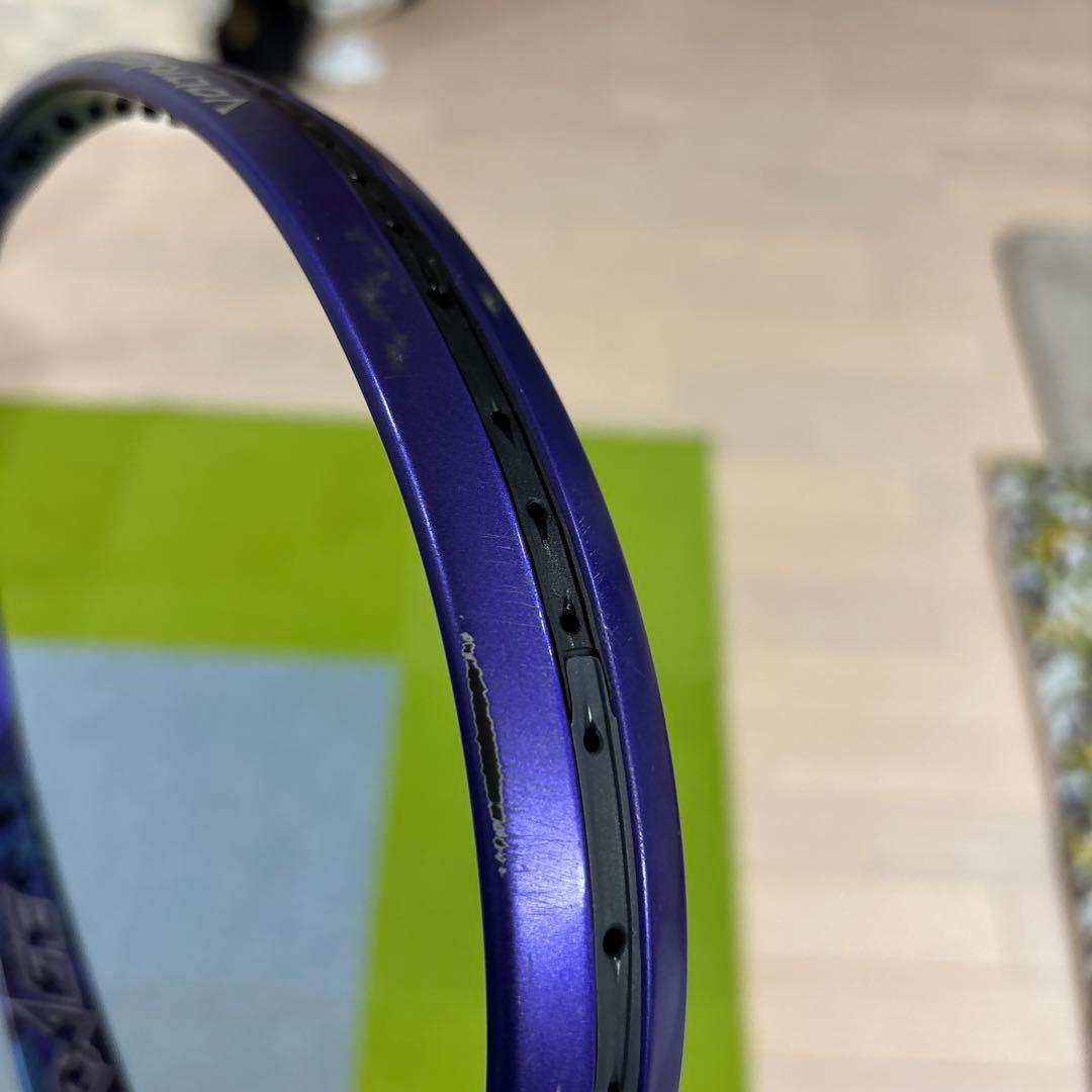 YONEX 紫色オーバーサイズラケット