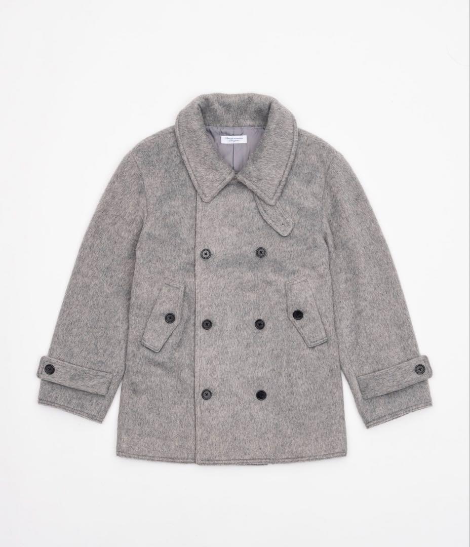 smyeon シャギーコート スミョン ダブルブレストコート