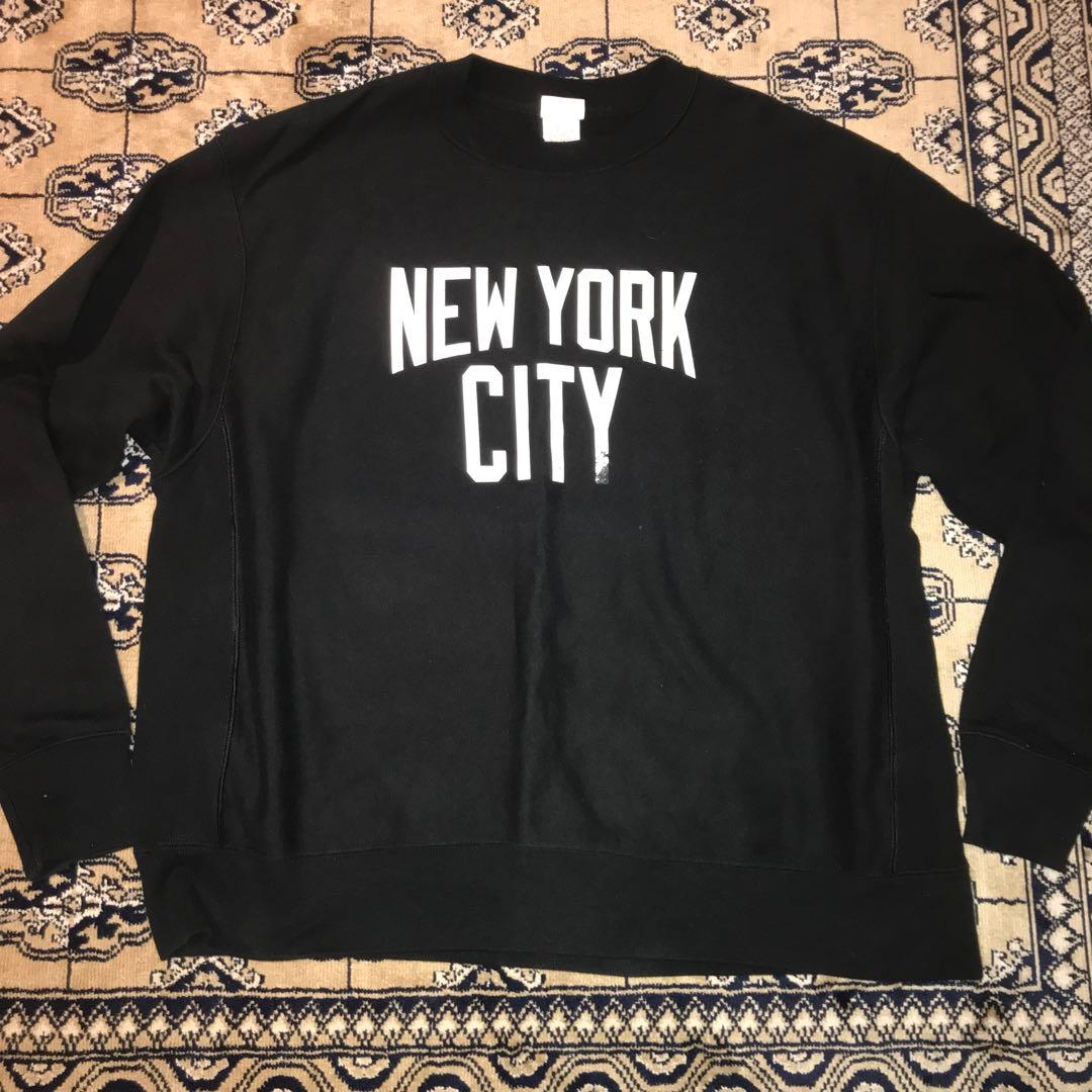 トップス Champion NEW YORK CITY reverse weave XL