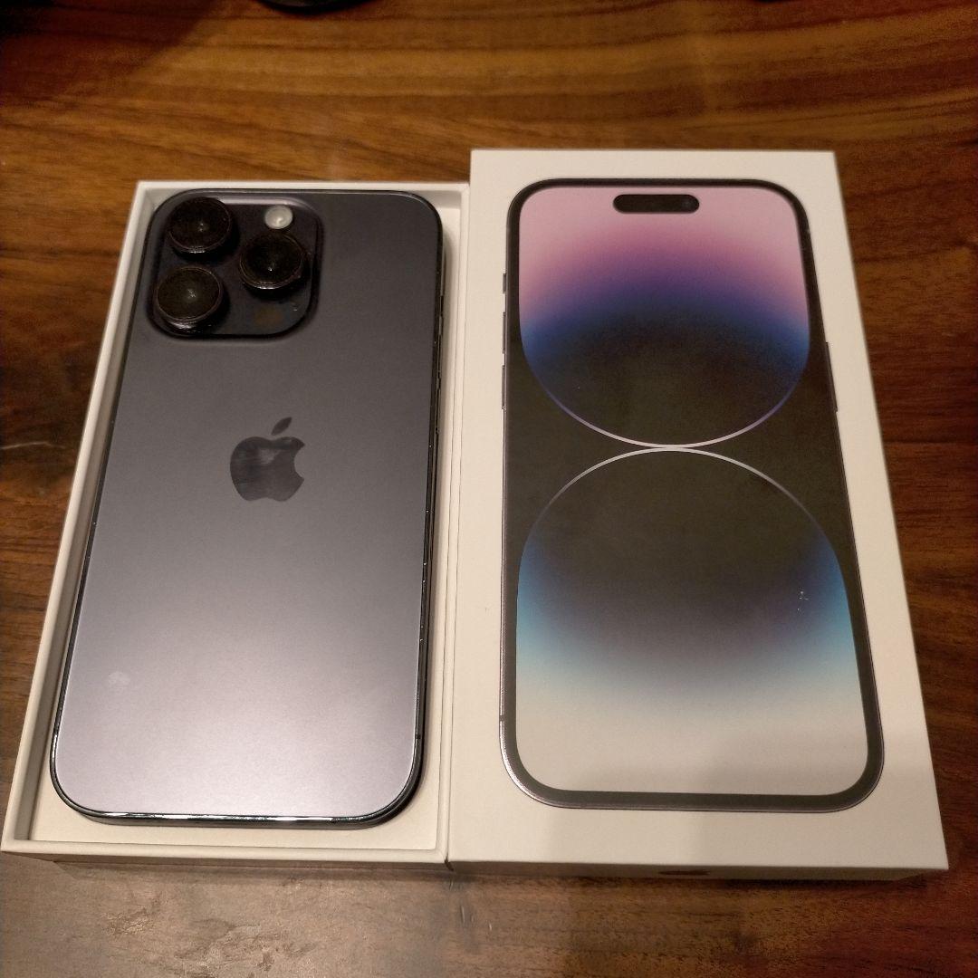 iPhone14pro 本体 256GB ディープパープル sim フリー