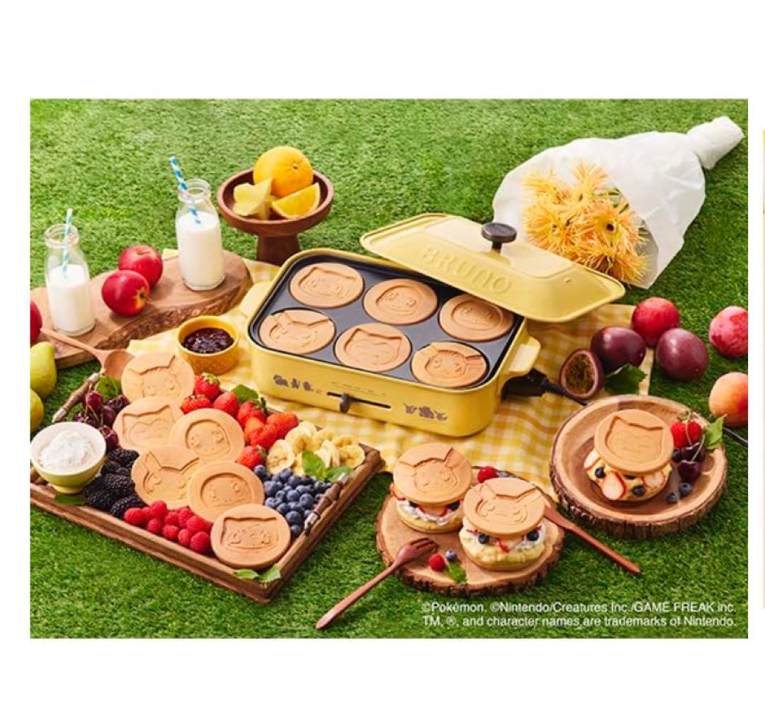 BRUNO ホットプレート ポケモン　新品未使用