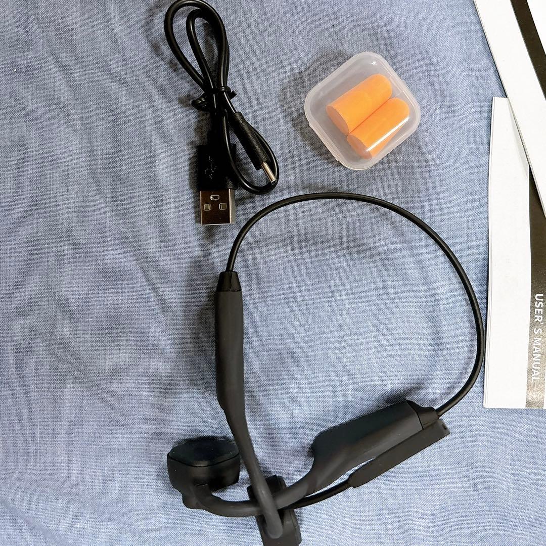 Super@3 Pro 骨伝導イヤホン Bluetooth マイク付 テレワーク