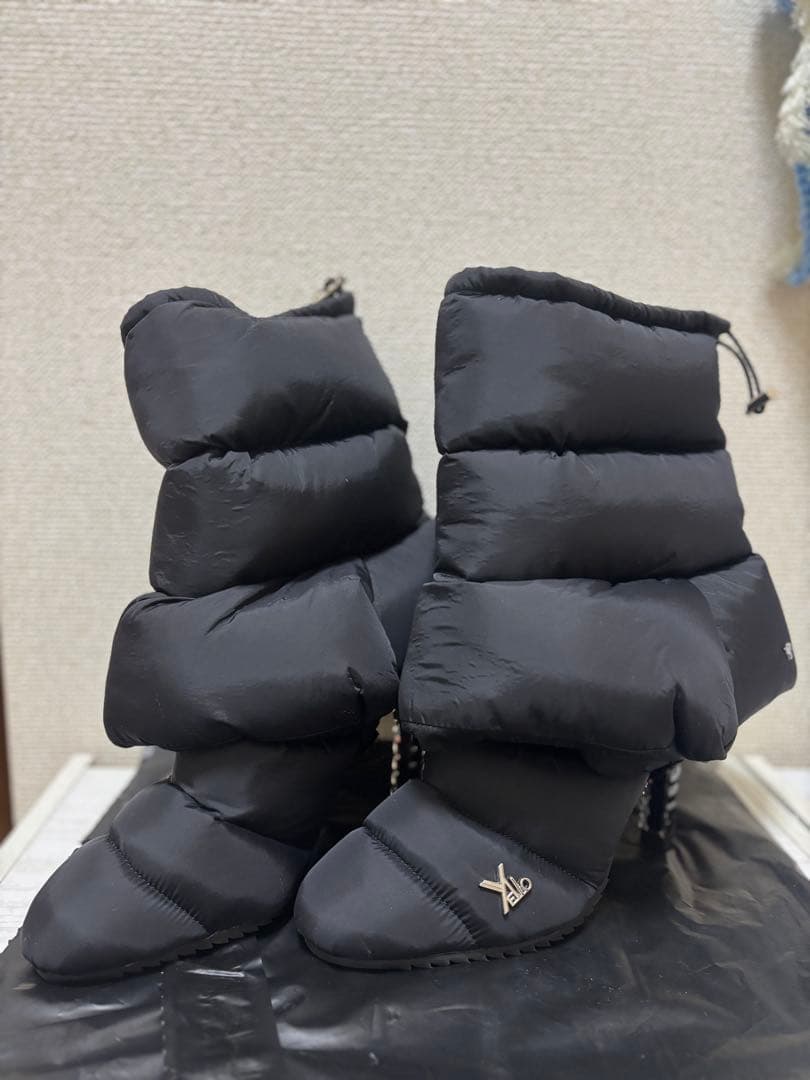 yello レッグウォーマー付ミュール 23.5 完売品