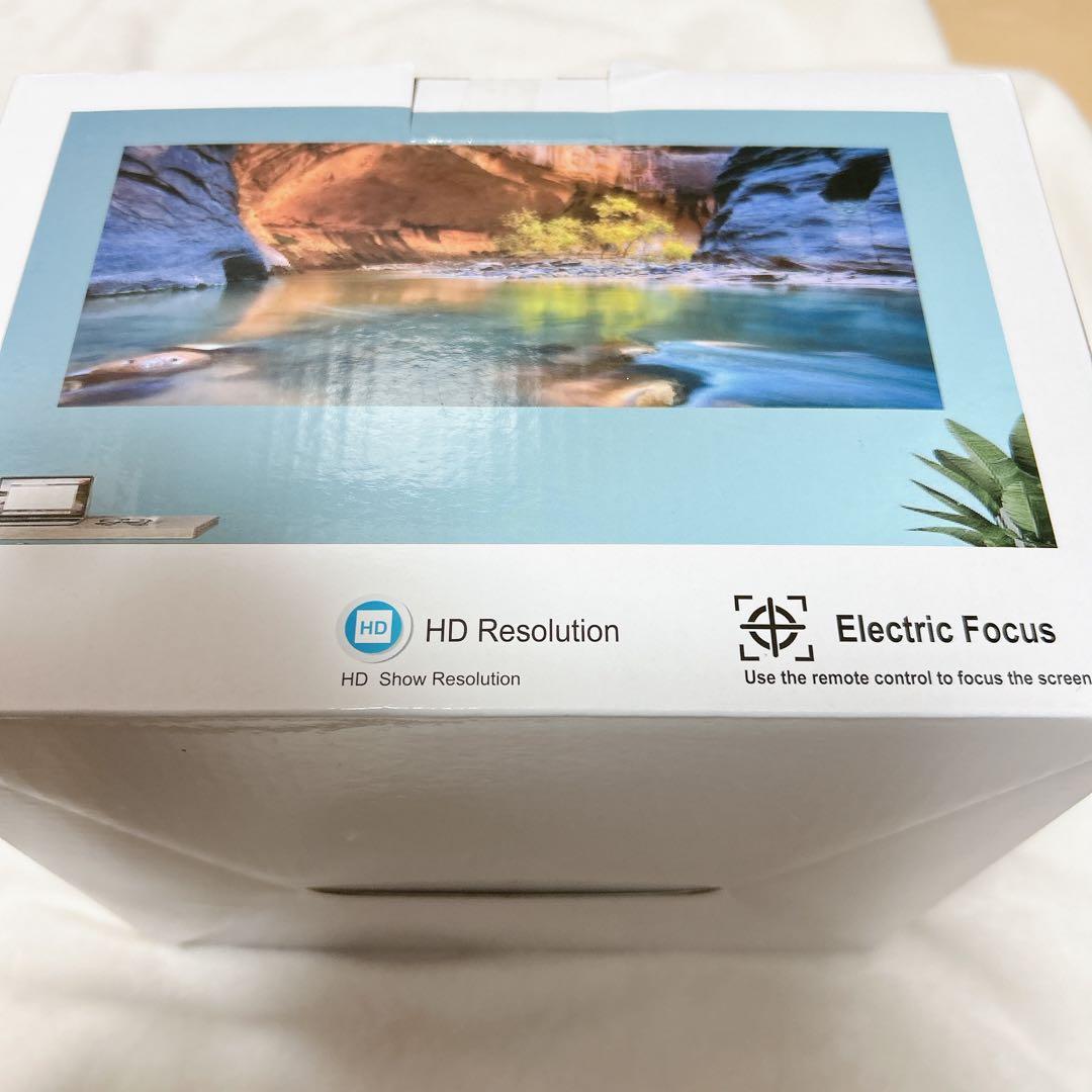新品❤️プロジェクター 天井投影 電動フォーカス ホームシアター 台形補正　大画面
