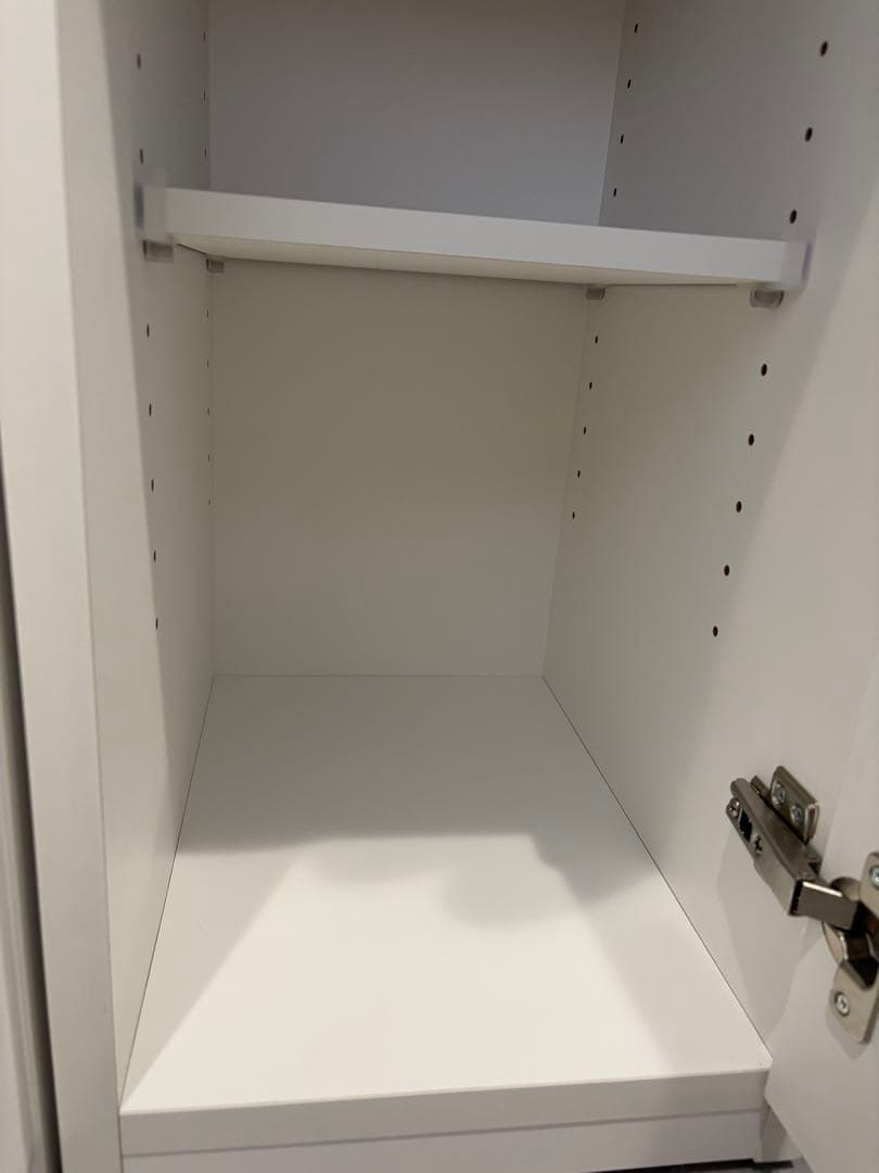 ニトリ　スリムストッカー　コパン　幅30 ホワイト　キッチンボード　食器棚　収納