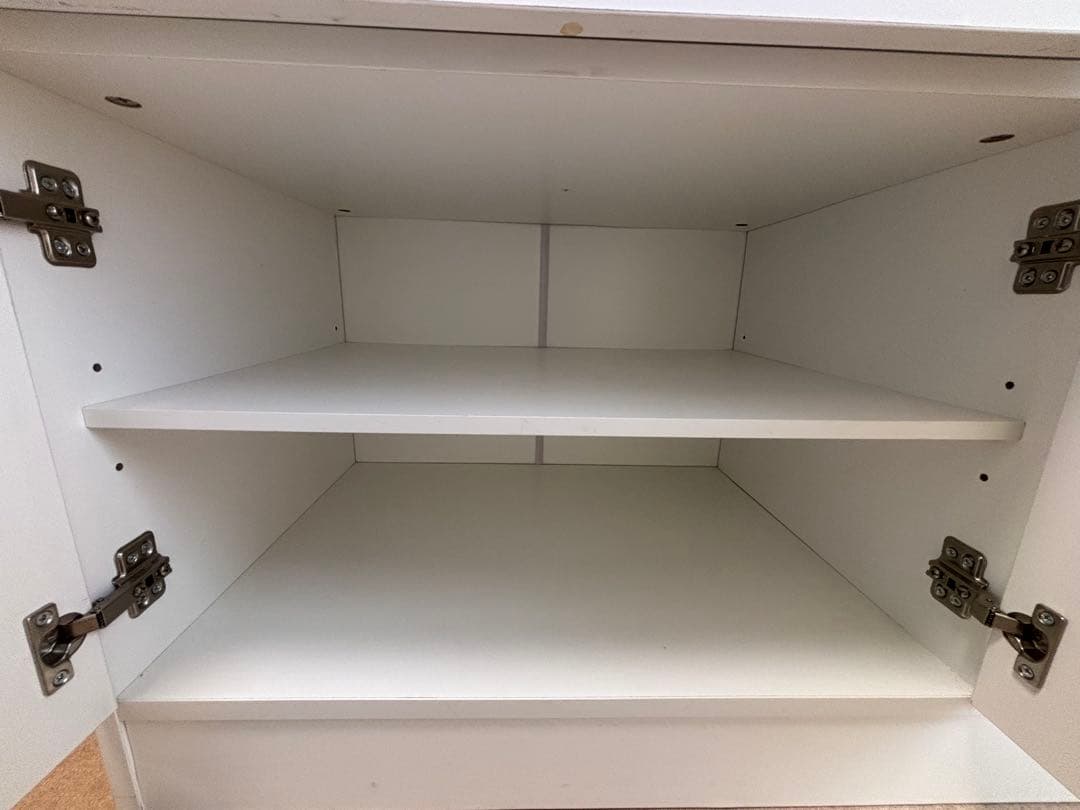 キッチンカウンター　キッチンボード 収納　炊飯器　電子レンジ　食器棚