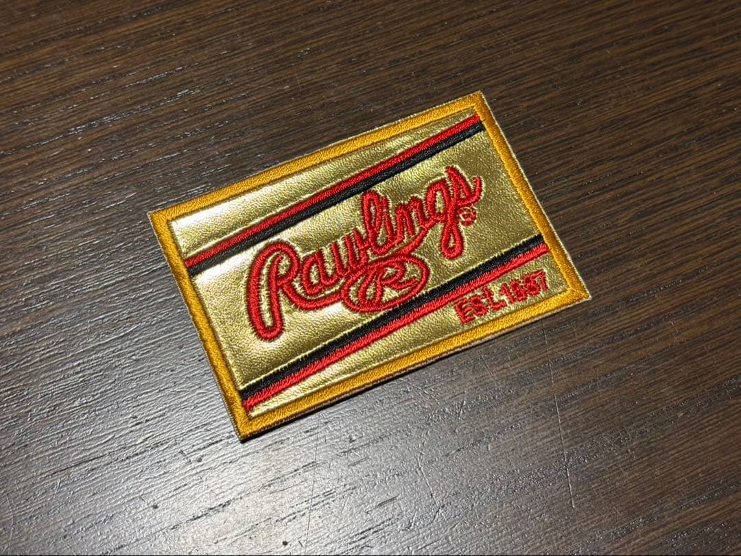 ローリングス　ゴールドラベル　Rawlings 新品 野球 グローブ ラベル