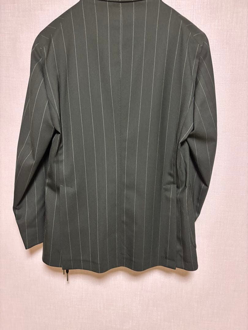 TAGLIATORE ストライプスーツ　ダークグレー