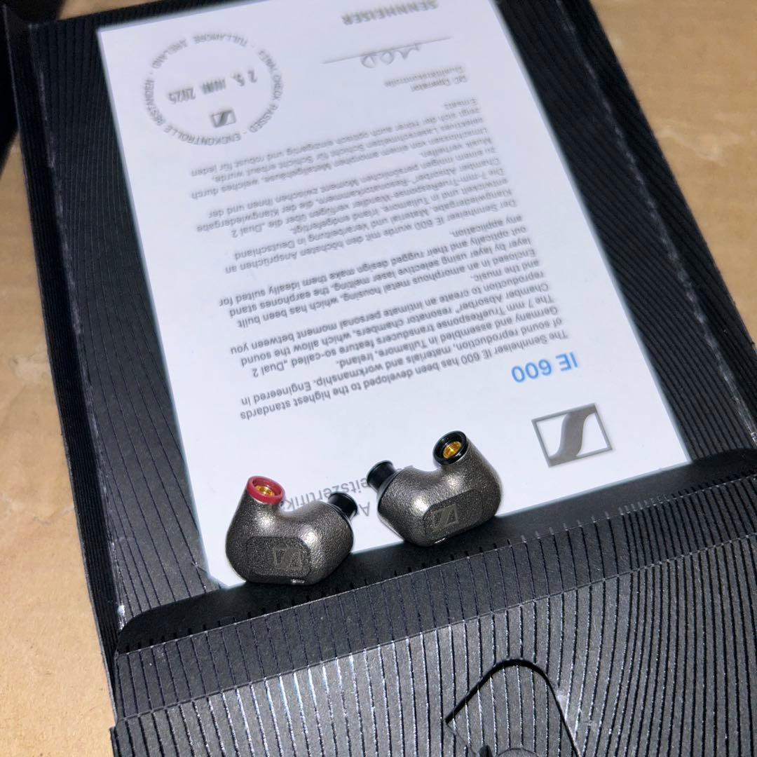 訳あり　ゼンハイザー　イヤホン 有線 IE 600