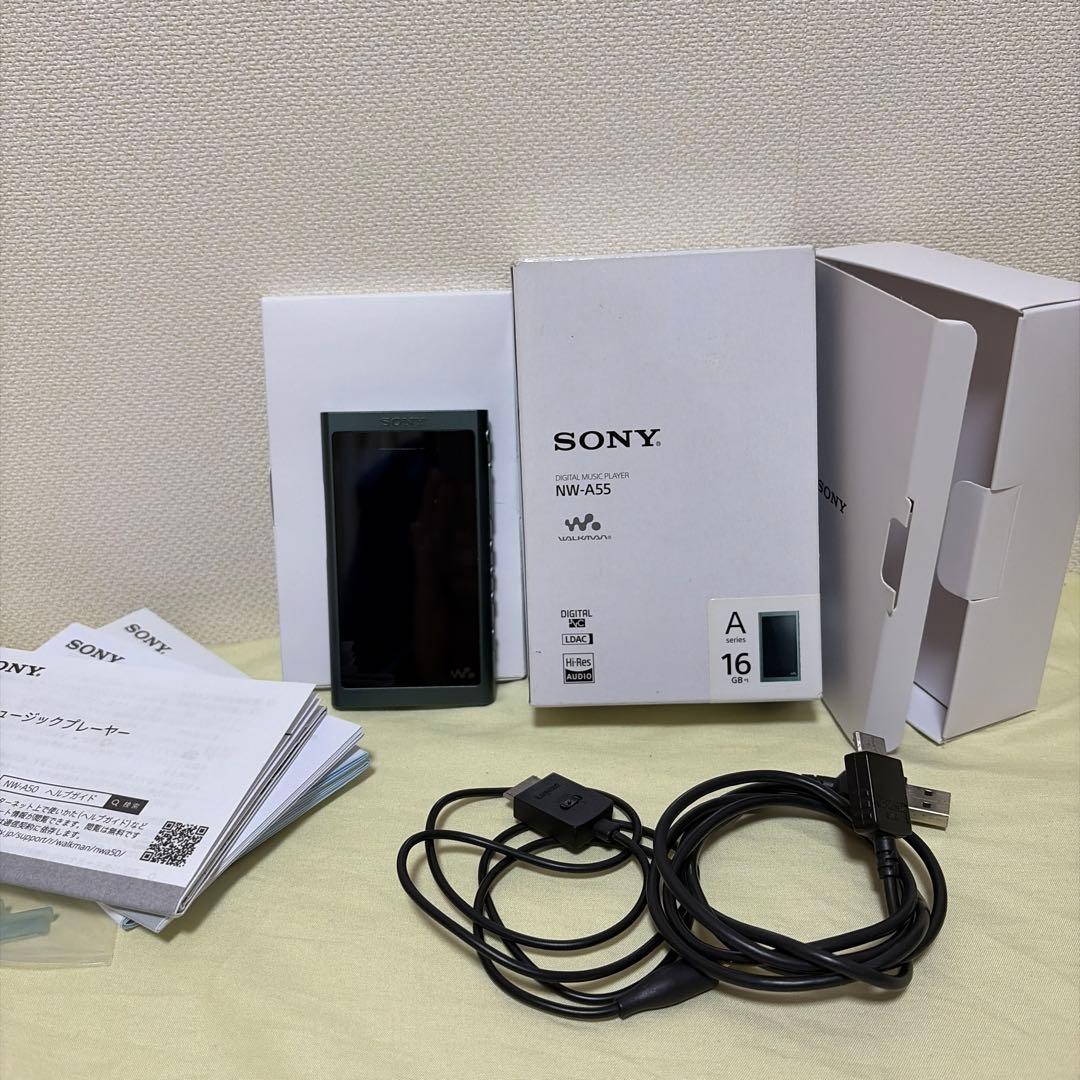 SONY 音楽プレイヤNW-A55 16GB ホライズングリーン