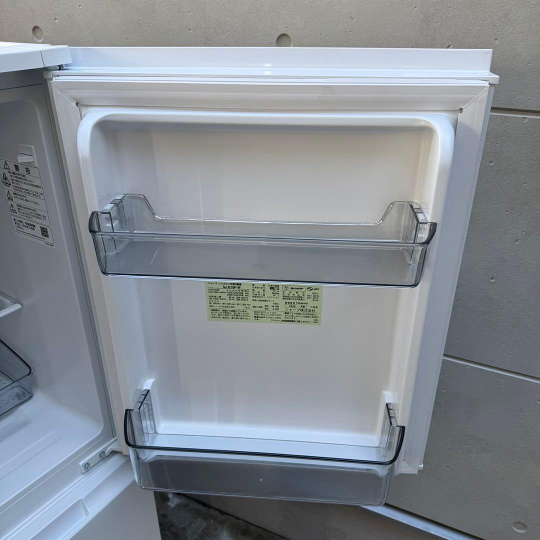 229★2025年製★ほぼ新品★シャープ　冷蔵庫　右、左開き　一人暮らし
