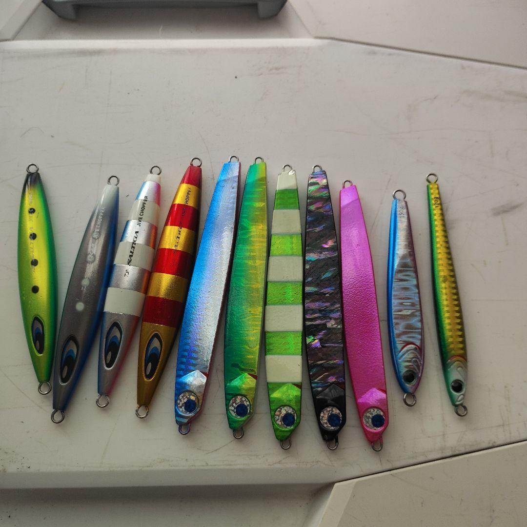 ジグ 11個セット120g,130g 150g 180g　サクラマス、ジギング