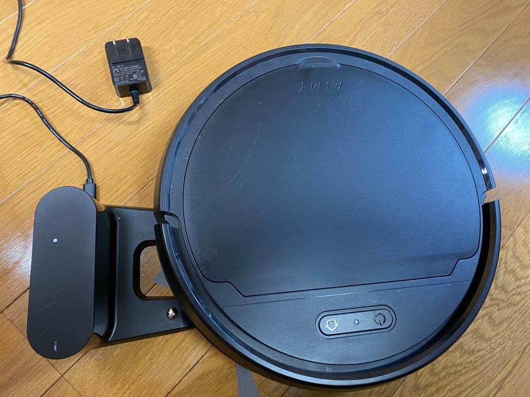ロボット掃除機 本体 ブラック 充電器付き